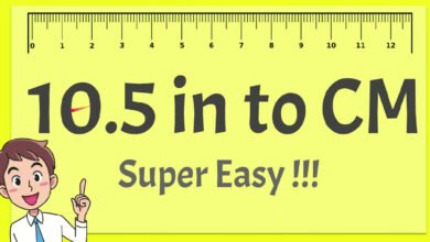 10.5 in to cm