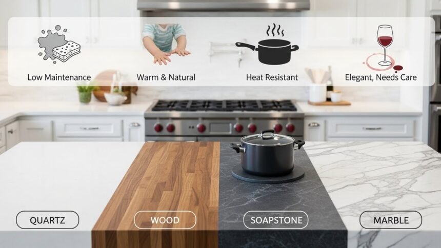 Choosing the Right Countertop Material for Your Lifestyle