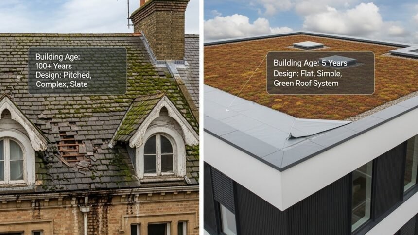 How Building Age and Design Influence Roof Replacement Decisions