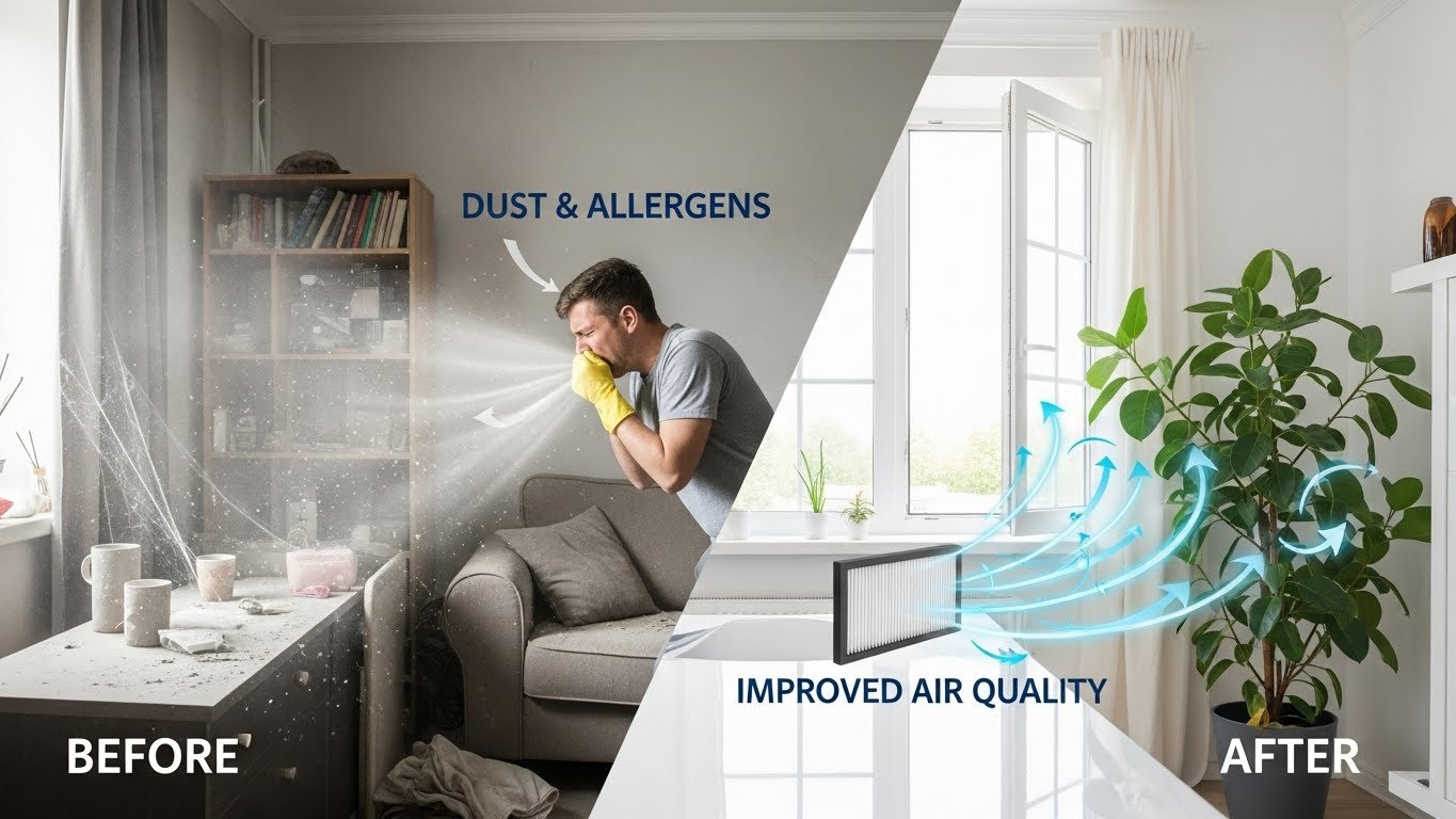 How Deep Cleaning Restores Freshness and Improves Indoor Air Quality